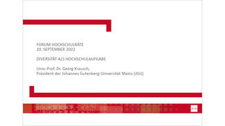 Präsentation von Georg Krausch