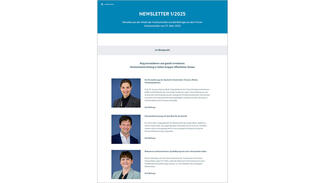 Newsletter 1/2025 (Cover)