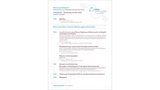 Programmübersicht